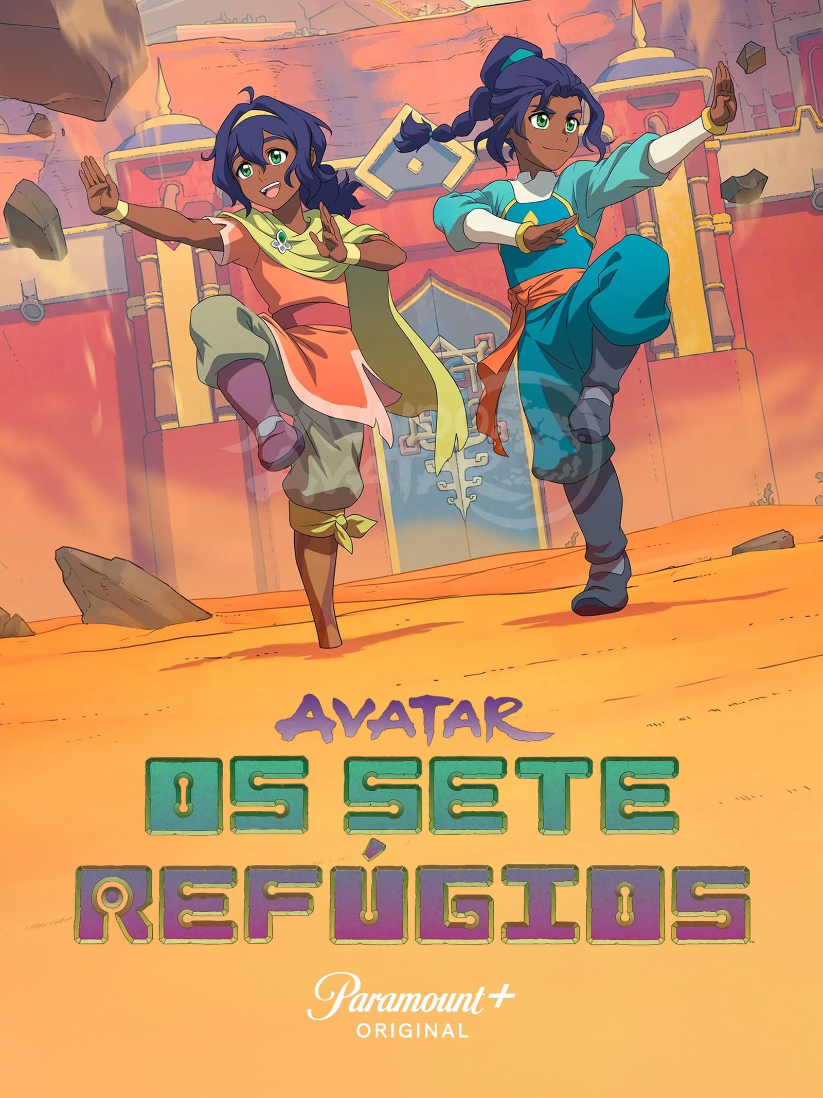 Pôster de Avatar: Os Sete Refúgios
