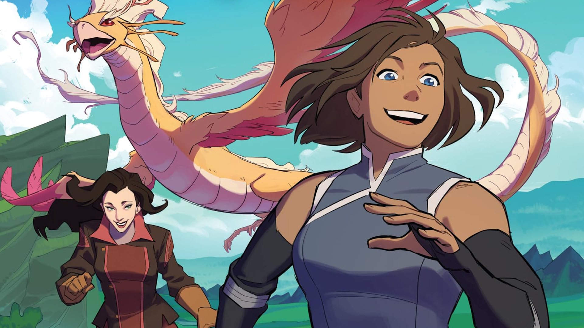 Histórias em quadrinhos A Lenda de Korra